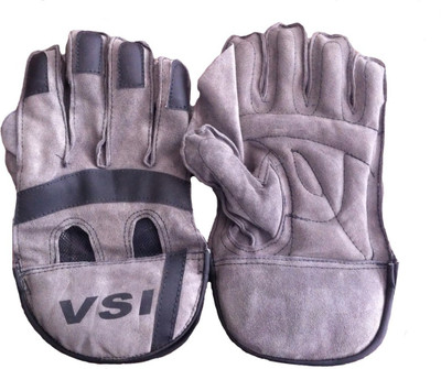 

VSI Saver Wicket Keeping Gloves (Free Size, Brown)