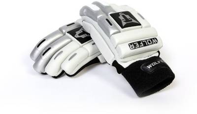 Wolfer Feather Weight (Right Hand) Batting Gloves (Men, Silver, W...