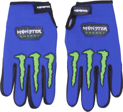 

Belmarsh Monster Riding Gloves (Free Size, Blue)