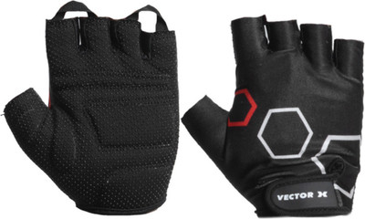 

Vector X VX-300 Hexagon Gym & Fitness Gloves (M, Black)