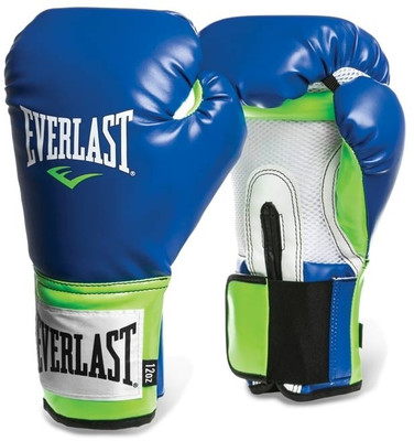 

Everlast Pro Style Training Boxing Gloves (L, Blue, Green)