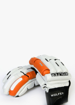 

Wolfer Player Edition (Right Hand) Batting Gloves (Men, Orange, White)