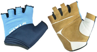 

Nivia Crimson Gym & Fitness Gloves (, Blue, Beige, Beige;blue