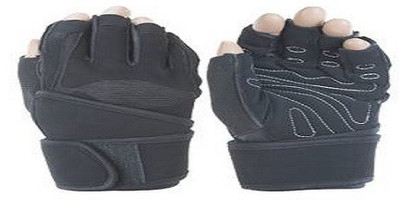 

Fit24 Fitness Training Gloves Gym & Fitness Gloves (XL, Black)