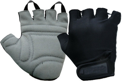 

Creative India Exports 1 Pair Riding Gloves (, Black, Black;grey