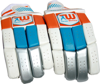 

THREE WICKETS JAGUAR Batting Gloves (XL, Multicolor)