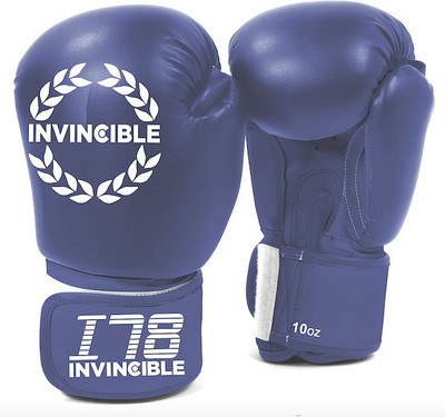 

Invincible Training Boxing Gloves (Men, Blue)