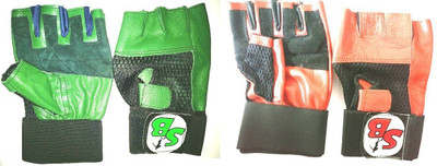 

SB SB Gym Gym & Fitness Gloves (, Red, Green, Green;red