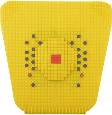 NP NAVEEN PLASTIC Acupressure Foot Mat With Magnets And Copper For Stress And Pain Relief Yellow 3 mm Equipment Mat available at flipkart for Rs.127