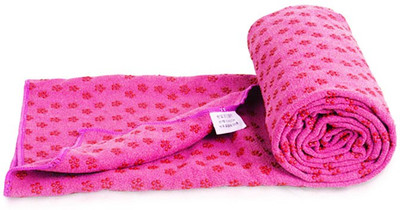 

Planet R 182 cm x 61 Cm Towel Multicolor 2 mm Yoga Mat, Light pink