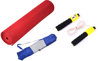 

Skyfitness Yoga mat with skipping rope Multicolor 4 mm Exercise & Gym Mat