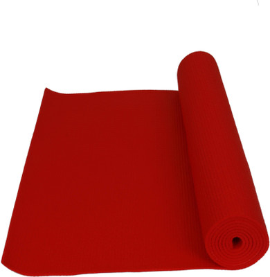 Metro Sports Durable Red 4 mm Yoga Mat