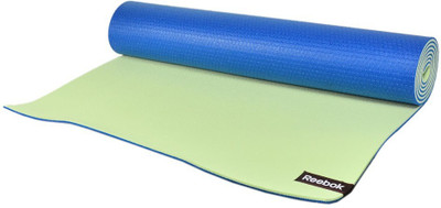 

REEBOK Double Sided Multicolor 6 mm Yoga Mat, Blue;green