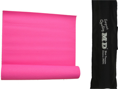 

MD Yoga Mat ( 6 MM ) with Cover for Pink 6 mm Yoga Mat
