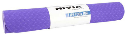 

Nivia Two Layer TPE Mat 173 X 61 X 0.4 Cm Pink ( YM-444 ) Pink 4 mm Yoga Mat