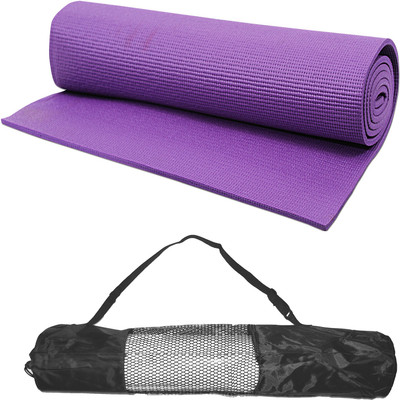 Hang Shuntoys 24 X 68 inch Premium Quality with Bag Purple 4 mm Yoga Mat, Voilet