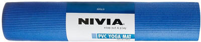 

Nivia PVC Latex Foam Tyoe 173 X 61 X 0.4 Cm Blue 4 mm Yoga Mat