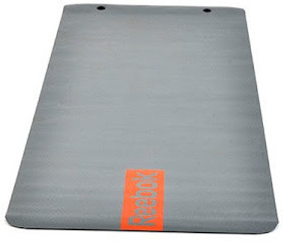 

REEBOK Eyelets Multicolor 4 mm Yoga Mat, Grey;orange