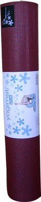 

Yogistar Plus Alignment 5 mm Yoga Mat, Bordo mat