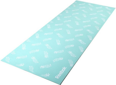

REEBOK Double Sided Blue 4 mm Yoga Mat, Crystal blue