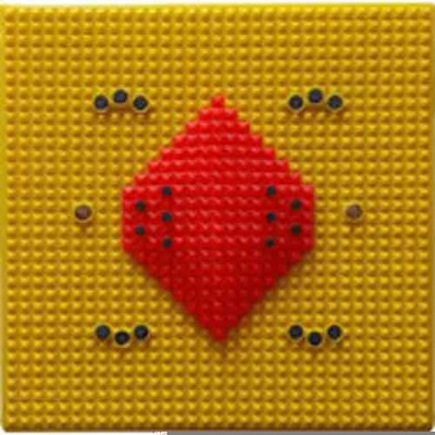 

Acs Acupressure Mat Super Yellow Accupressure Mat