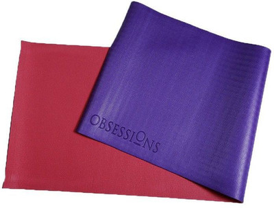 

Eurotex Reversible Purple 6 mm Yoga Mat, Purple;rose