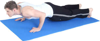 

Gravolite Premium Blue Yoga Mat(Blue,8 mm)