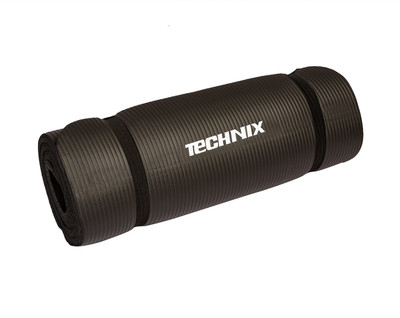 Technix NBR Black 15 mm Yoga Mat