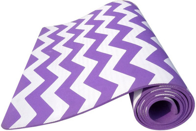 

Aerolite ZIG ZAG 28 X 78 Purple 10 mm Yoga, Exercise & Gym Mat