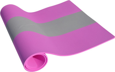 

Aerolite Striped 36 X 78 Multicolor 8.5 mm Yoga Mat, Grey;pink