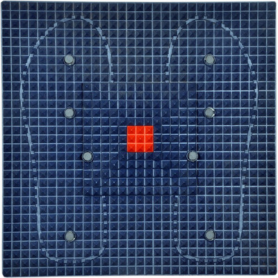 

Shreeya Accupressure Mat Blue 1 mm Accupressure Mat