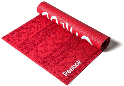 

REEBOK Double Sided - "Don't Stress" Red 4 mm Yoga Mat