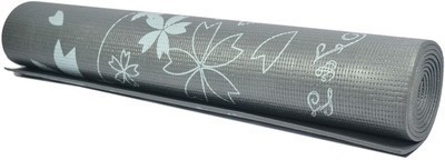 Kobo Mat Printed For Home Use Grey 4 mm Yoga Mat