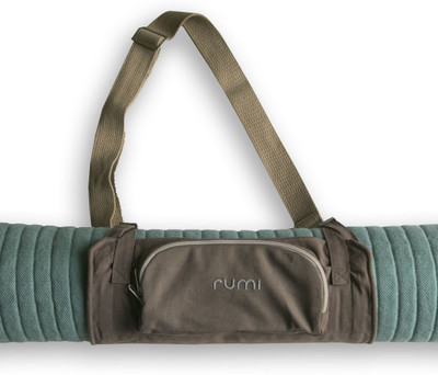 

Rumi Natural Yoga Mat Carrier - Origami - Brown Color Brown 2 mm Exercise & Gym Mat