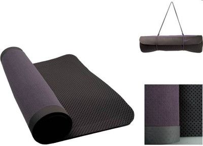 

Nike NIKE ULTIMATE YOGA MAT 5MM Grey 5 mm Yoga Mat, Anthracite;dark plum