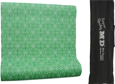 

M&D Md Yoga Mat (7mm) With Cover Green 7 mm Yoga Mat