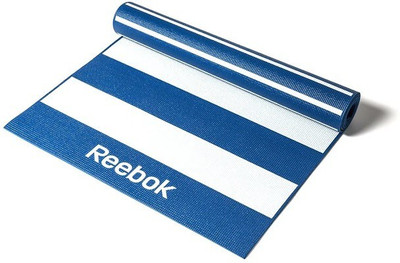 

REEBOK Double Sided Rayg-11030bl Multicolor 4 mm Yoga Mat, Blue;white