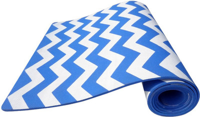 

Aerolite ZIG ZAG 30 X 78 Blue 12 mm Yoga Mat, Blue;german