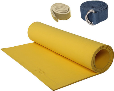 Soul Mat Roll Easy Starter Kit 30 X 72 Yellow 9 mm Yoga Mat