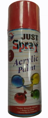 Just Spray HEAT RESSTANCE RED UPTO 600 C/1200 F Spray Paint 400 ml(Pack of 1)
