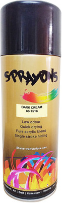 

Sprayons Dark Cream Spray Paint 400 ml(Pack of 1)