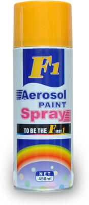 

F1 SHINE YELLOW Spray Paint 450 ml(Pack of 1)