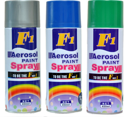 

F1 Multicolor Spray Paint 450 ml(Pack of 3)