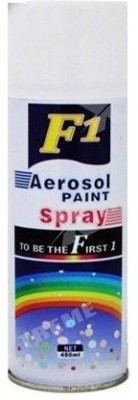 

F1 Mettalic White Spray Paint 450 ml(Pack of 1)