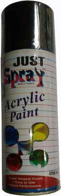 

Just Spray HEAT RESSTANCE BLACK UPTO 600 C/1200 F Spray Paint 400 ml(Pack of 1)
