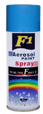 

F1 Sky Blue Spray Paint 450 ml(Pack of 1)