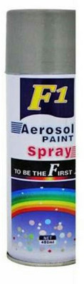 

F1 Silver Spray Paint 450 ml(Pack of 1)
