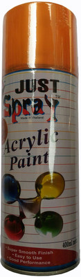 Just Spray CANDY (METALLIC) ORANGE Spray Paint 400 ml(Pack of 1)