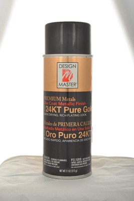 

Design master Design Metallic Paint Spray - Pure Gold Black Spray Paint 312 ml(Pack of 1)