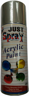 

Just Spray HEAT RESSTANCE METALLIC SILVER UPTO 600 C/1200 F Spray Paint 400 ml(Pack of 1)